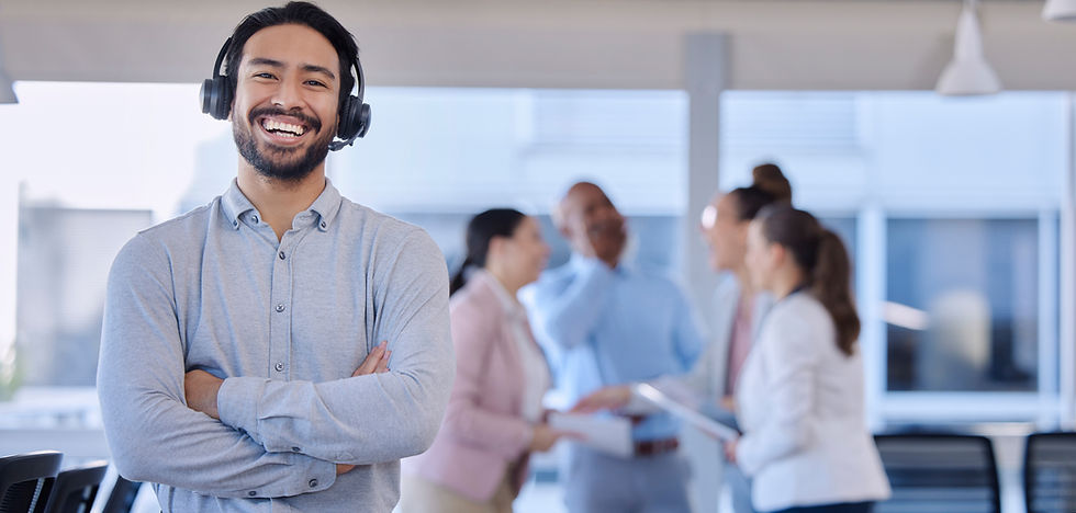 call-center-smile-portrait-customer-service-agent-with-headset-mockup-happy-face-support-o