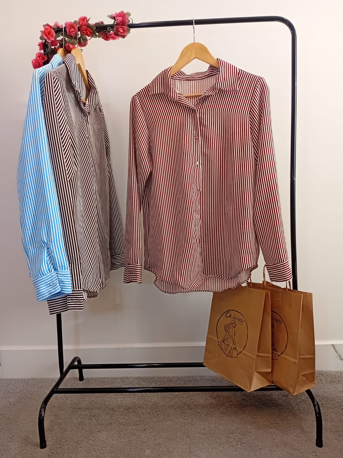 Camisa Listrada Chic