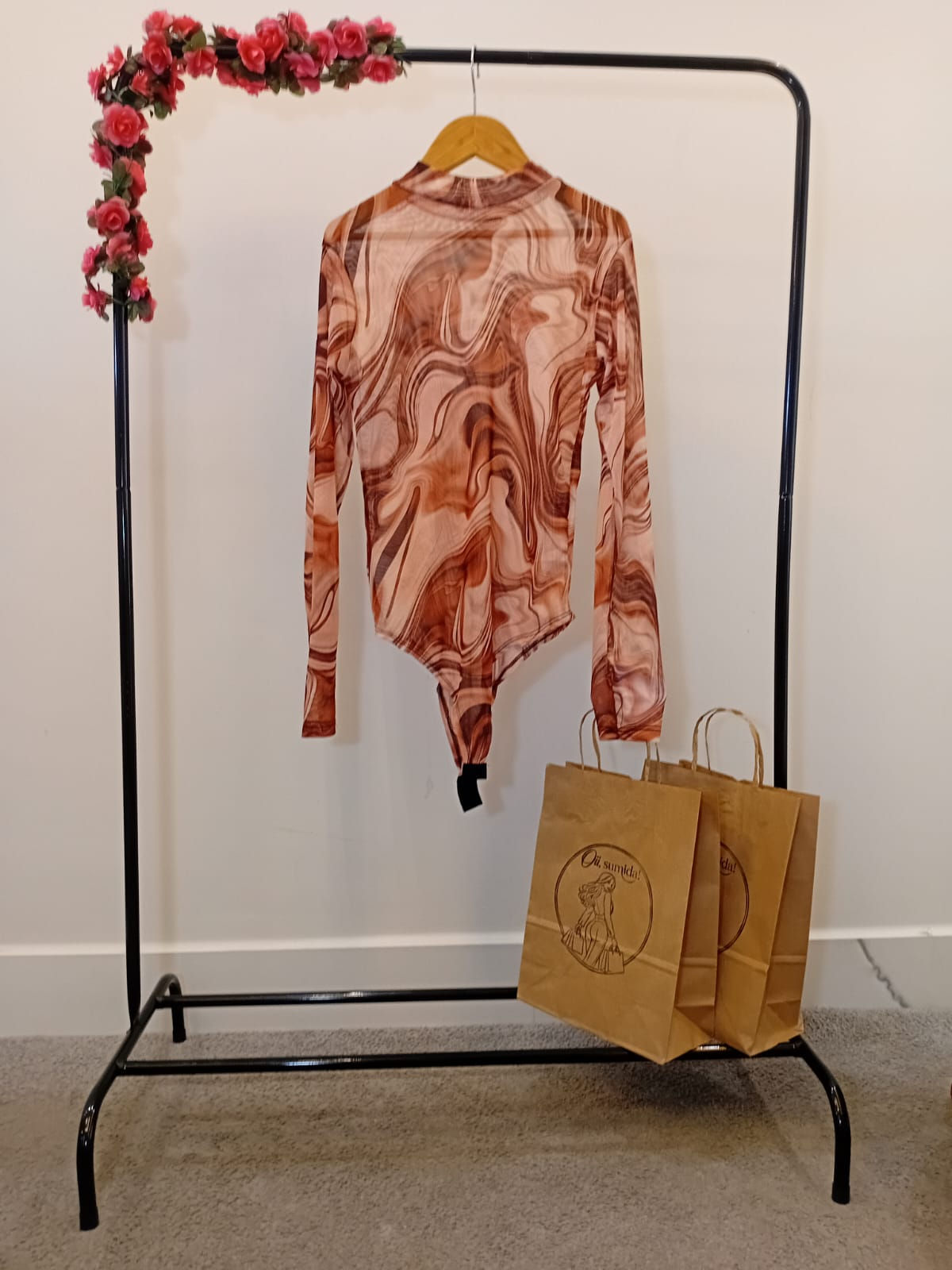 Blusa Tule Second Skin