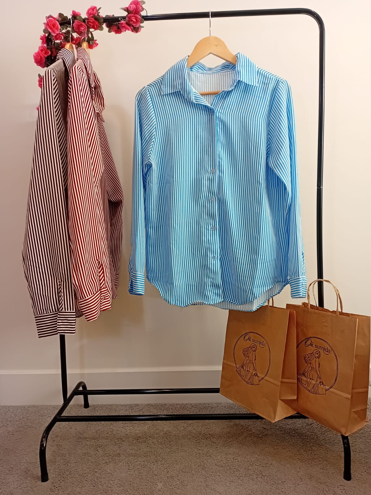 Camisa Listrada Chic