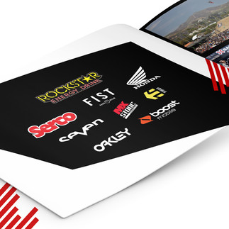 At Troy Designs, we whipped up a slick, e-mailable sponsor proposal with video links to show off this groundbreaking show to potential sponsors for Corey Creed's new FMX High Air