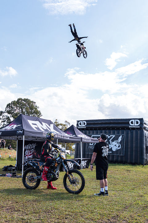 FMX High Air - Corey Creed FMX and Quarter Pipe Show