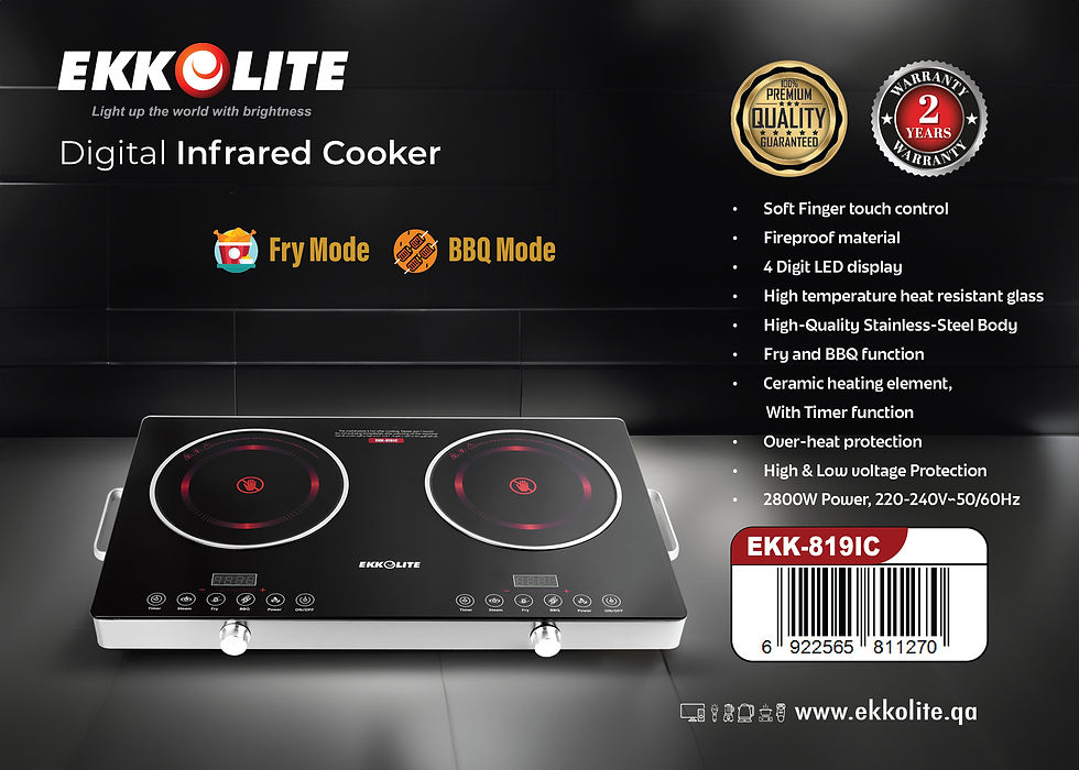 Thumbnail: Digital Infrared Cooker - EKK-819IC