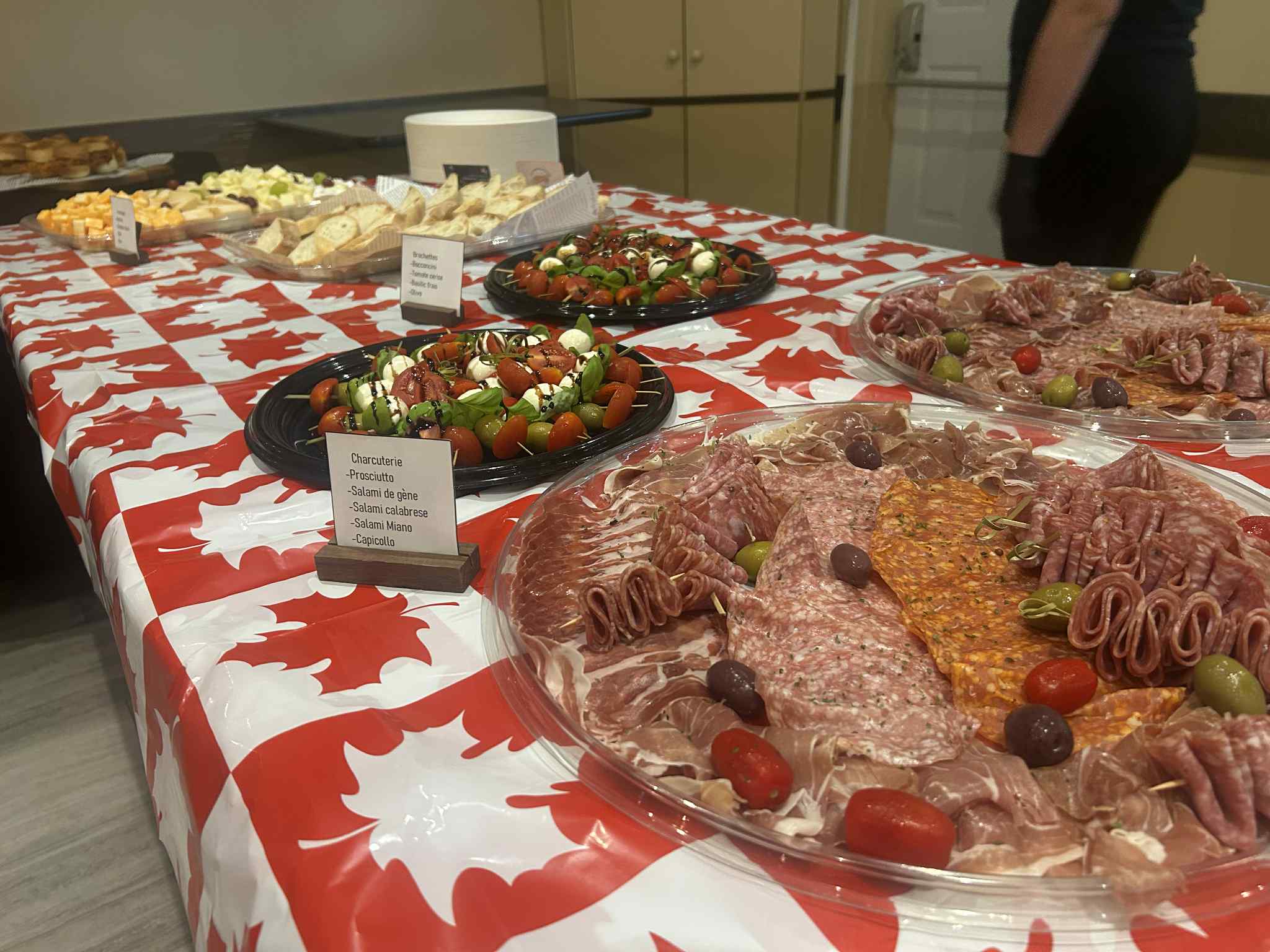 Arranged Food and Objects