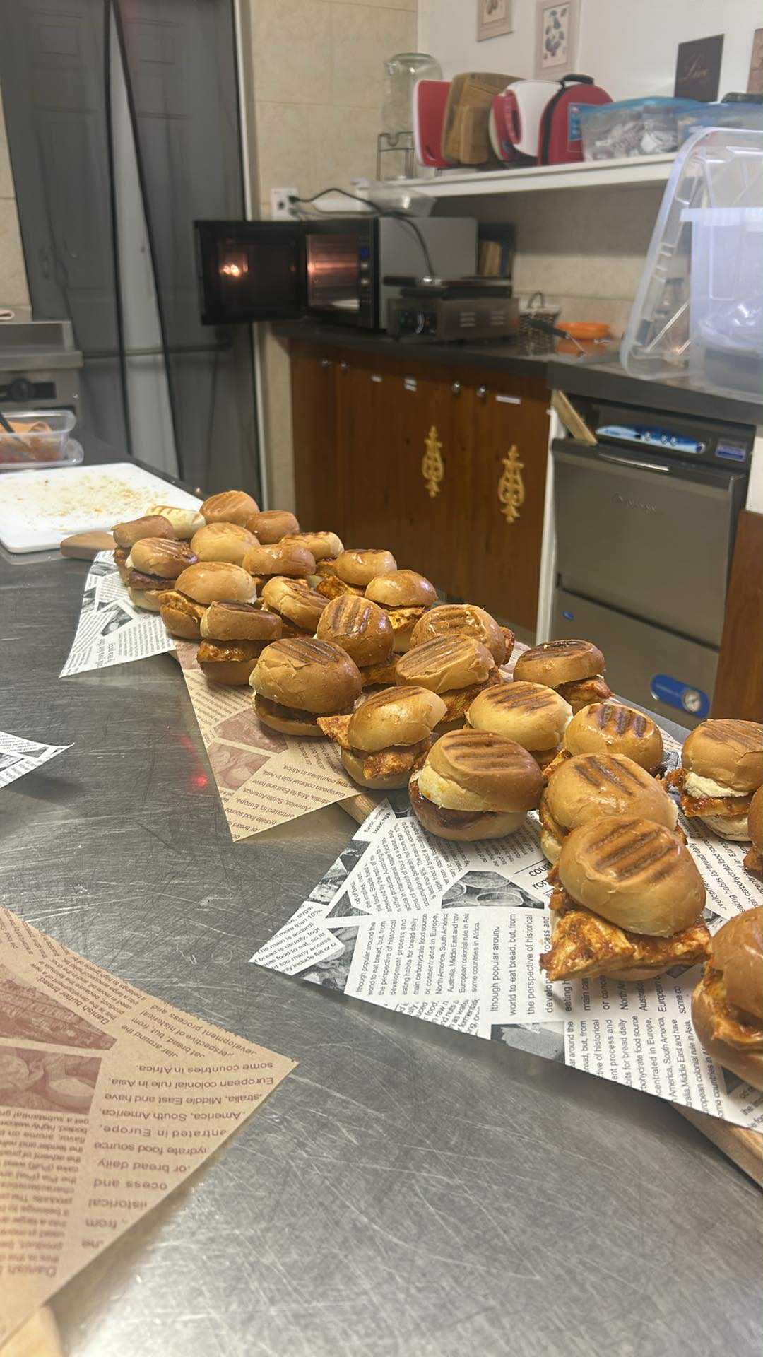 Arranged Food and Objects