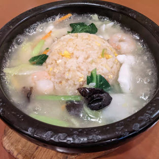 海鮮スープチャーハン