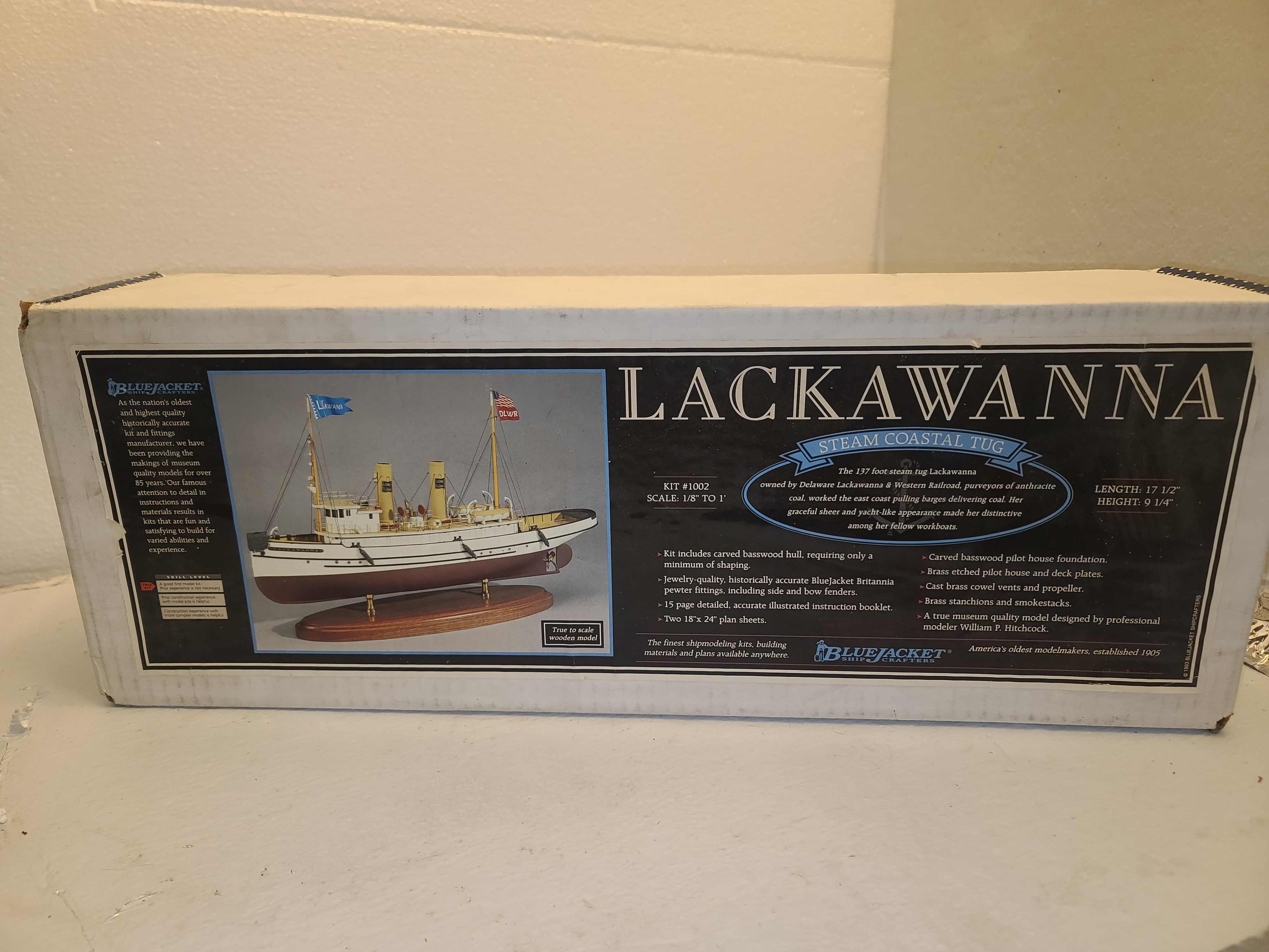 Lackawanna steam Coastal tug.
