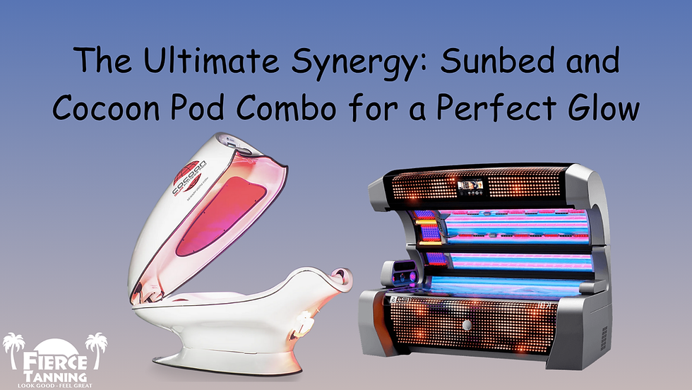 The Ultimate Synergy: Sunbed and Cocoon Pod Combo for a Perfect Glow