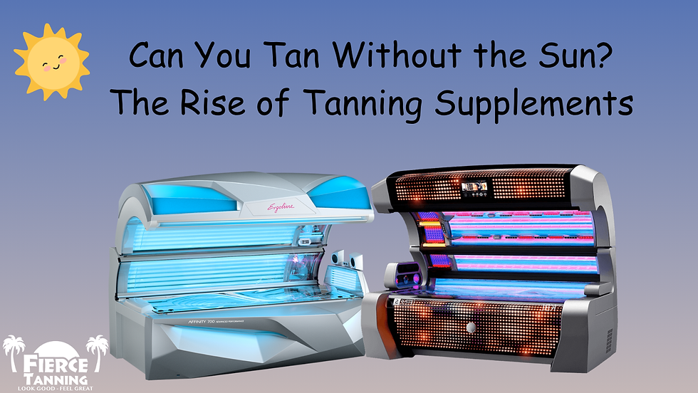 Can You Tan Without the Sun? The Rise of Tanning Supplements