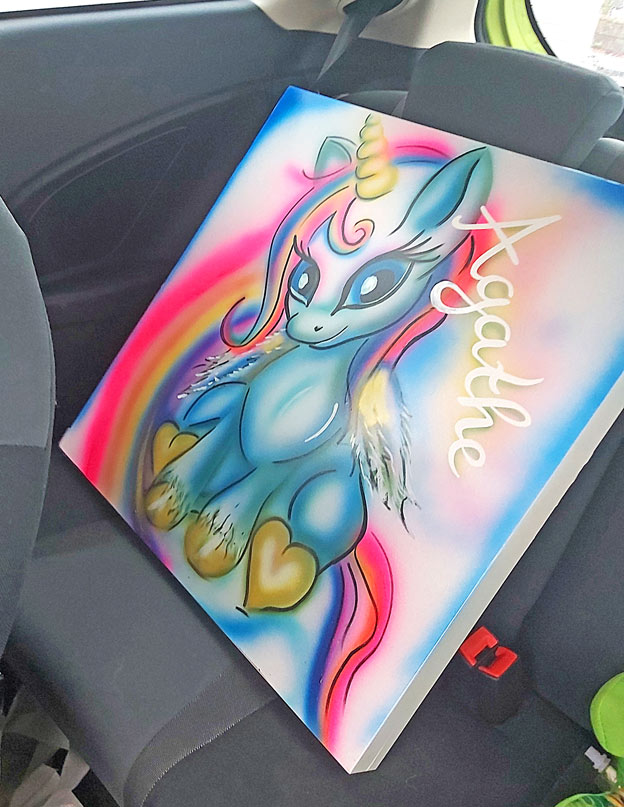 table licorne