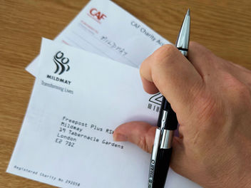 An important note for supporters who give by CAF voucher