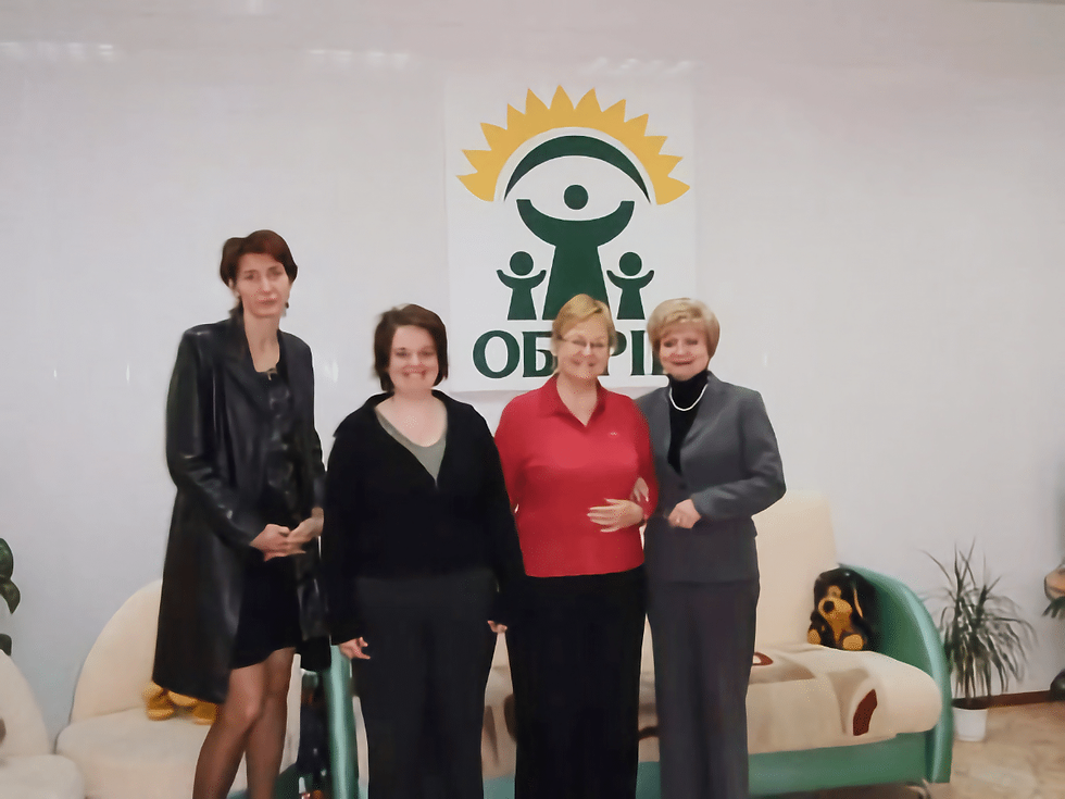 Veronica Moss at Protection Daycare Centre for children living with HIV