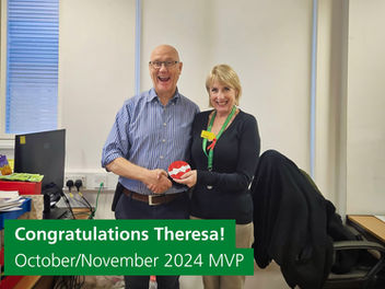Theresa is October/November's MVP!