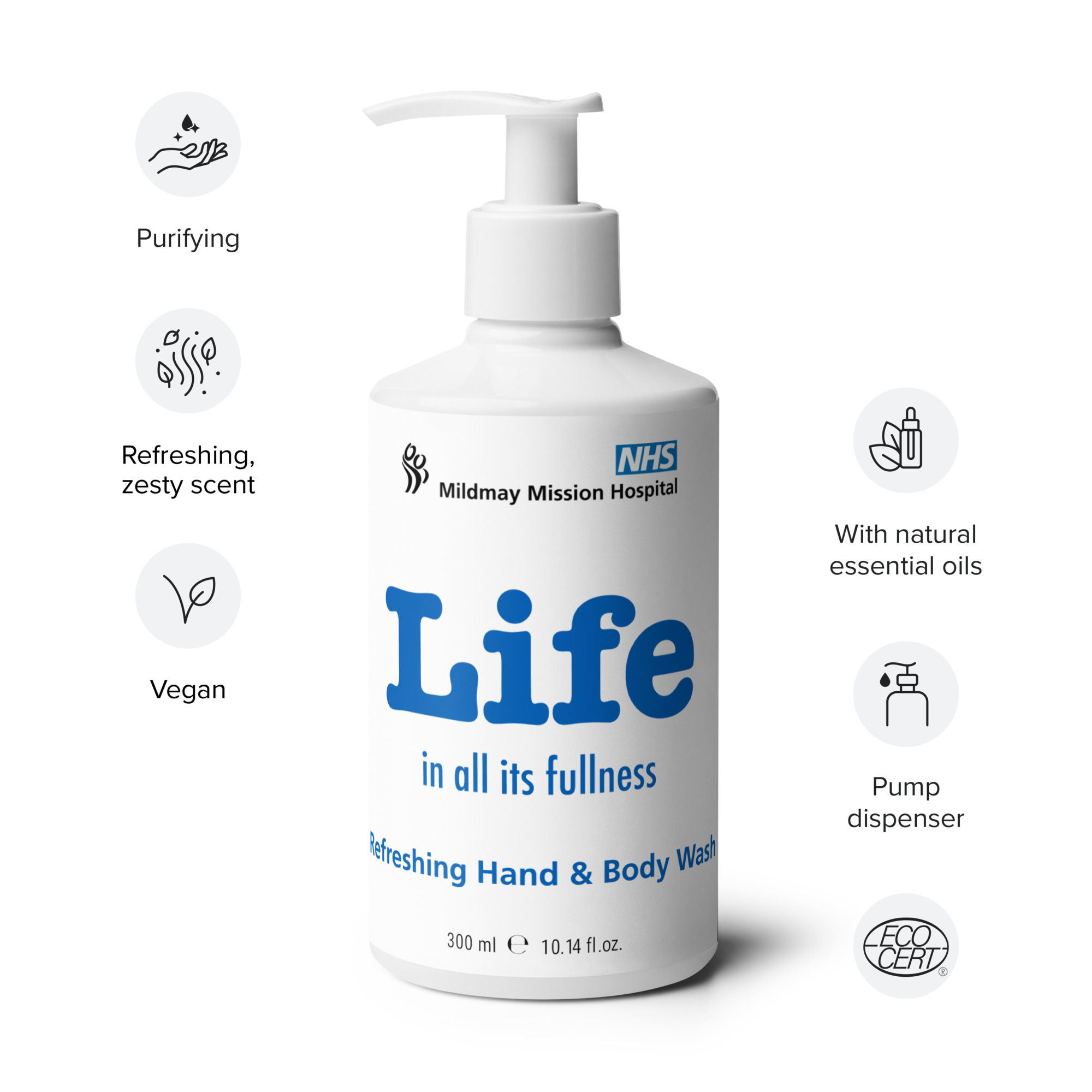 Mildmay's Own Refreshing Hand & Body Wash - Green Tea