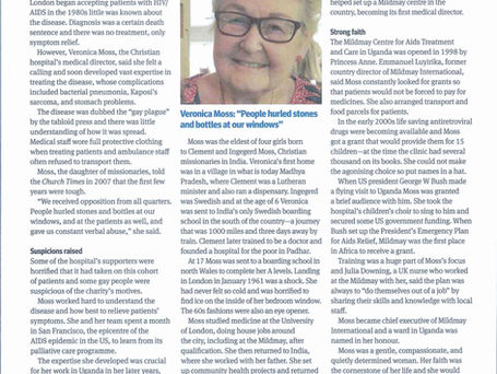 British Medical Journal obituary, November 2024
