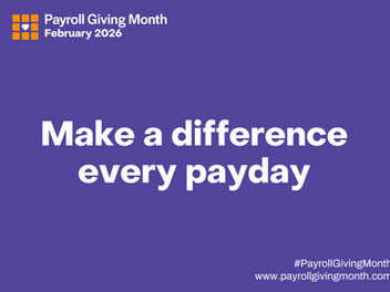 We’re Halfway Through Payroll Giving Month. Have You Signed Up Yet?