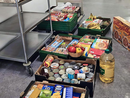 A Harvest Donation from West Green Baptist Church