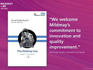 Mildmay Hospital’s Quality Account 2024–25