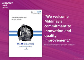 Mildmay Hospital’s Quality Account 2024–25