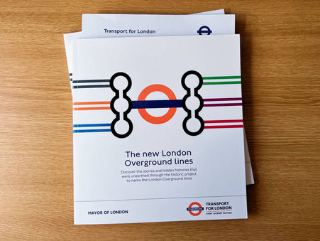 Mildmay on the Map: TfL's New Book, The New London Overground lines 