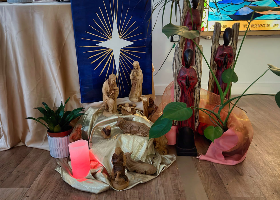 The nativity in Mildmay's chapel