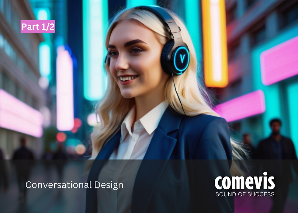 Woman with headphones ai generated