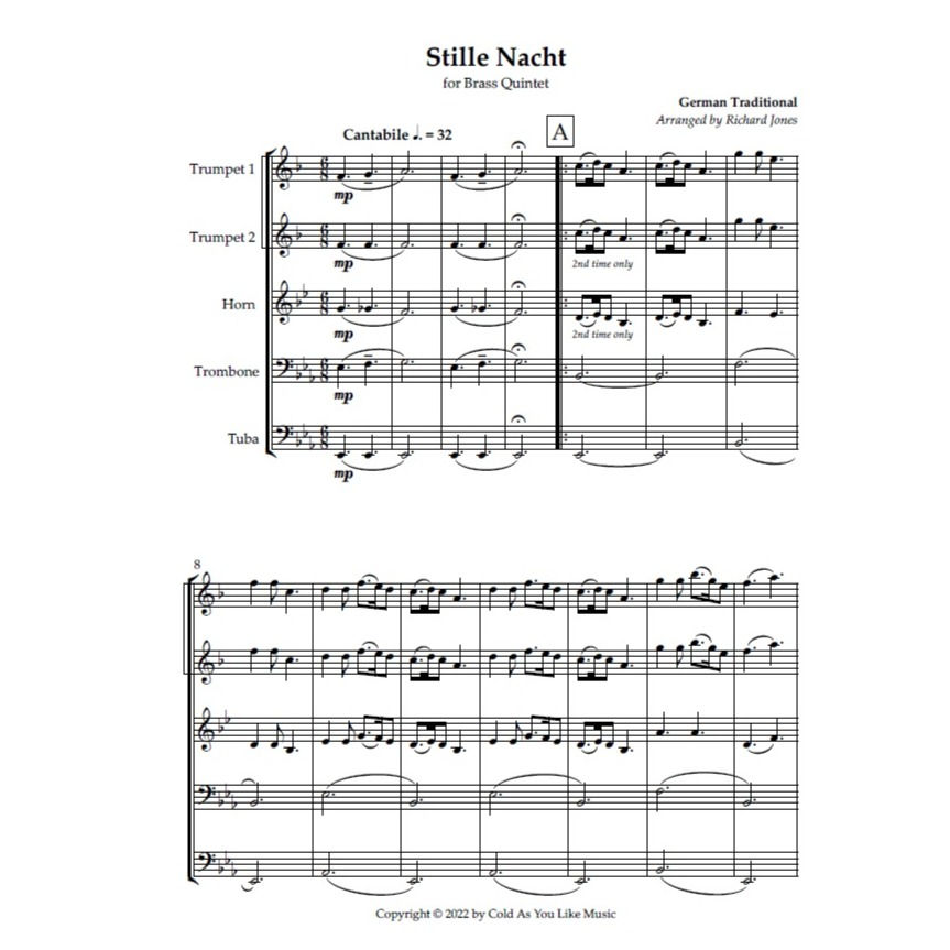 Thumbnail: Christmas Set for Brass Quintet