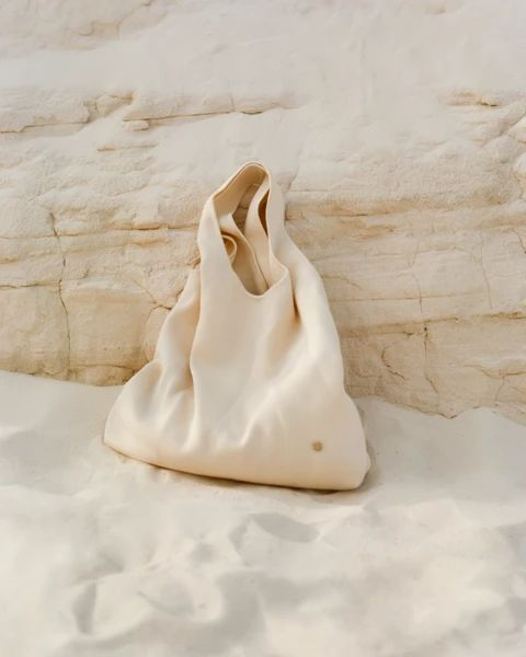 Woman with flowers, editorial look