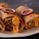 Beef Seekh Kabab Roll