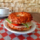 Bagel parmesano