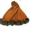 Thumbnail: Pashmina Silk Stole - With Fur balls