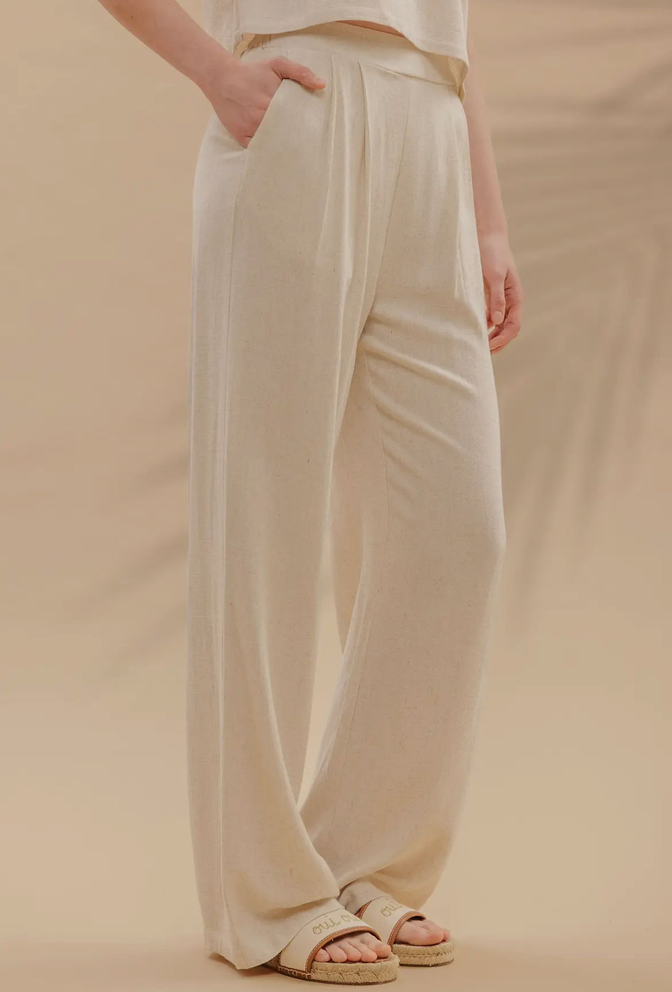 Thumbnail: Pleated Linen Pants