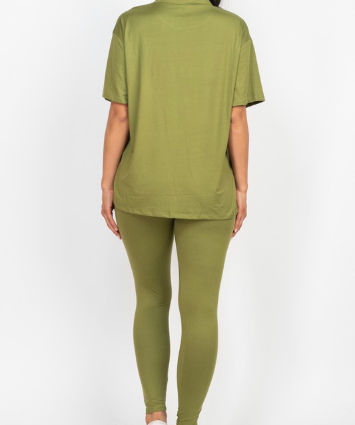 Oversized T-Shirt \u0026 Leggings Set 