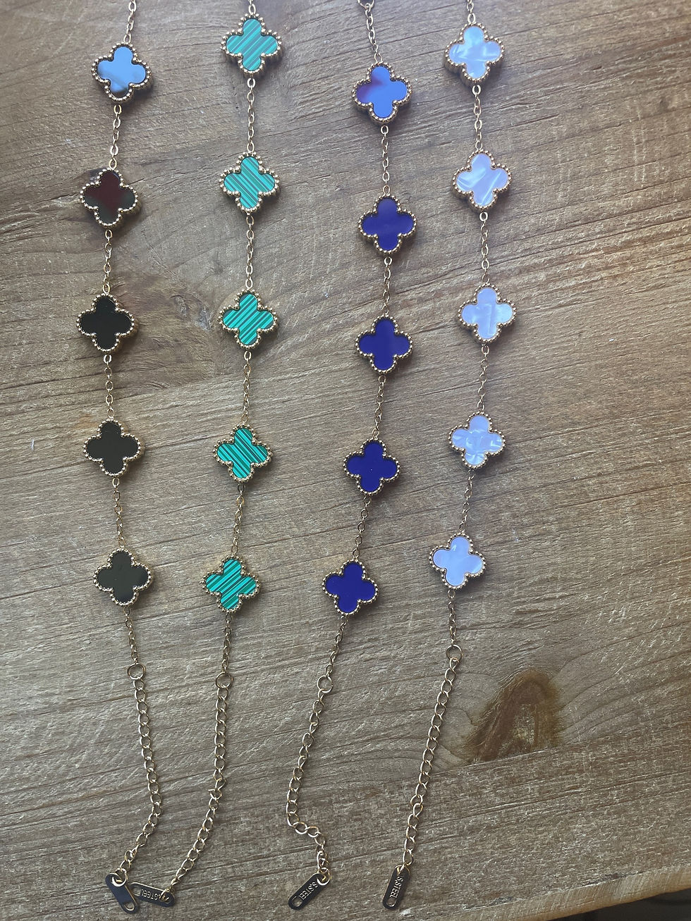Thumbnail: Clover Bracelets 18k Gold Plated