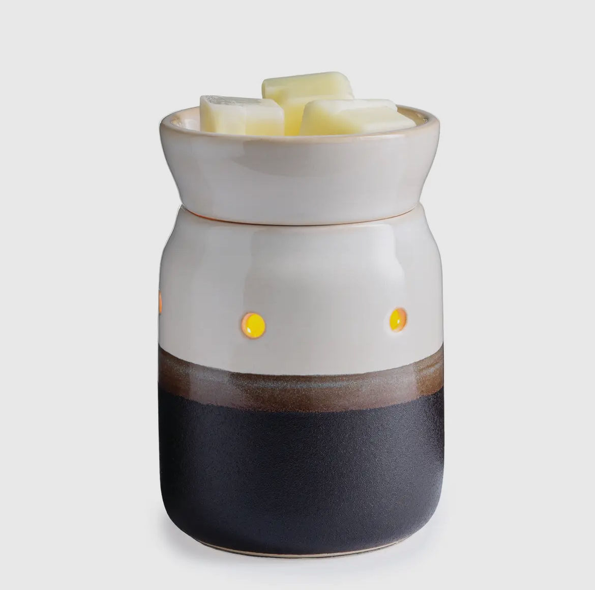 Ivory & Iron Pottery Wax Melt Warmer