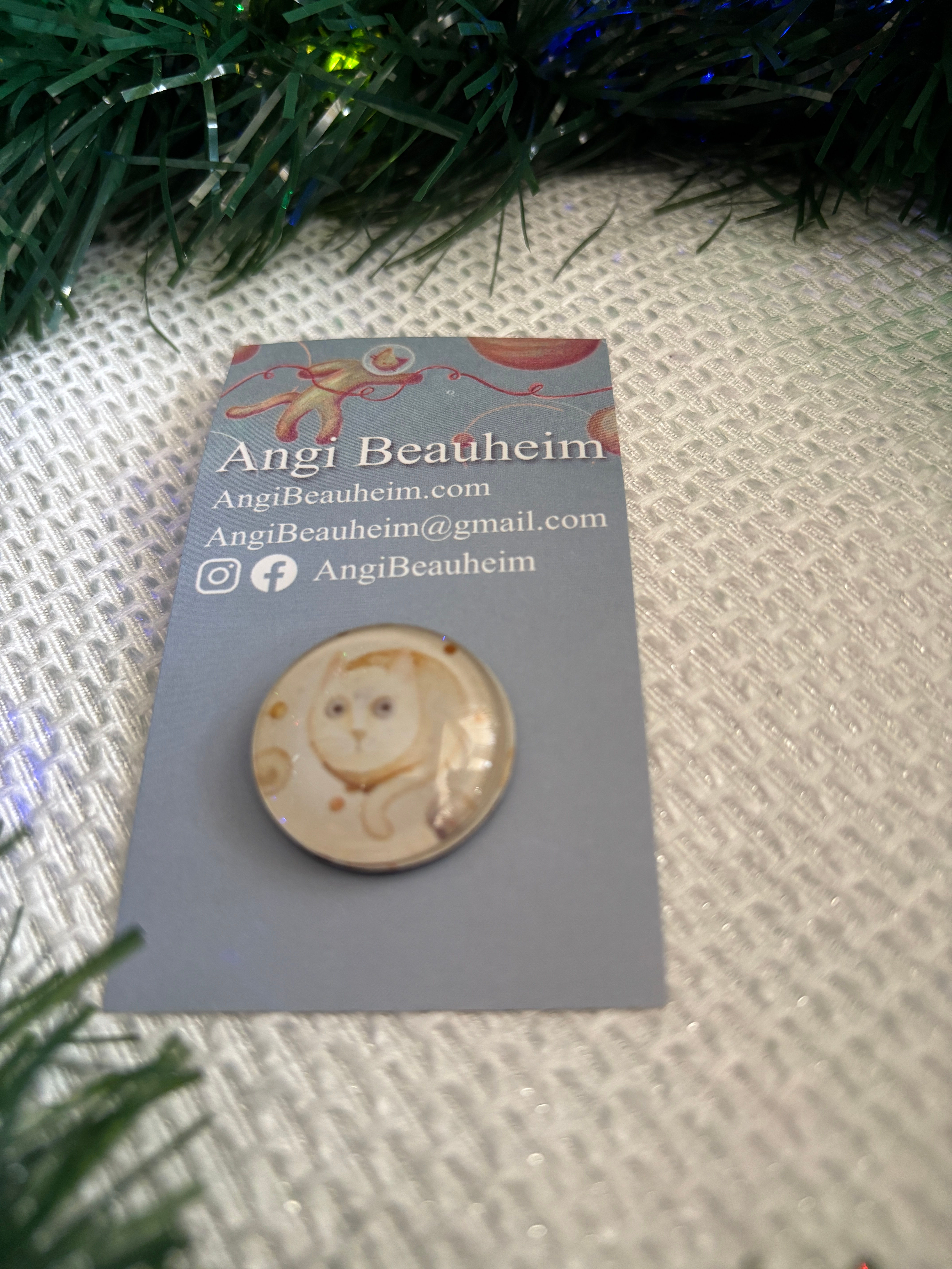 Ceres Cat Mini Magnet