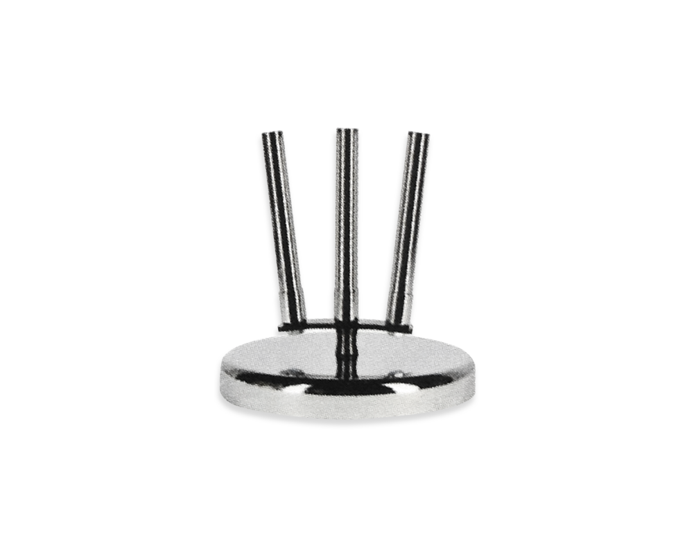 ART. N0323 BASE CROMATA 3 POSTI