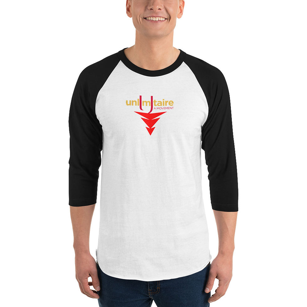Thumbnail: 3/4 sleeve Unlimitaire shirt