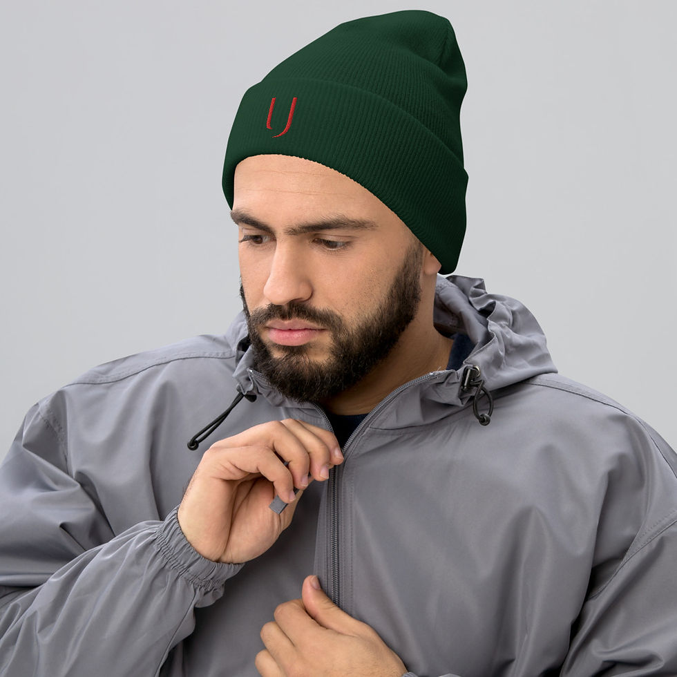 Thumbnail: Beanie met geboei