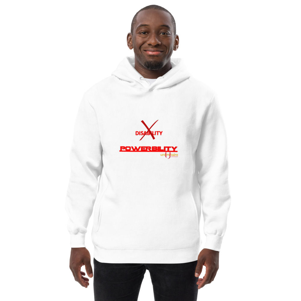 HIM/HER Powerbility fashion hoodie