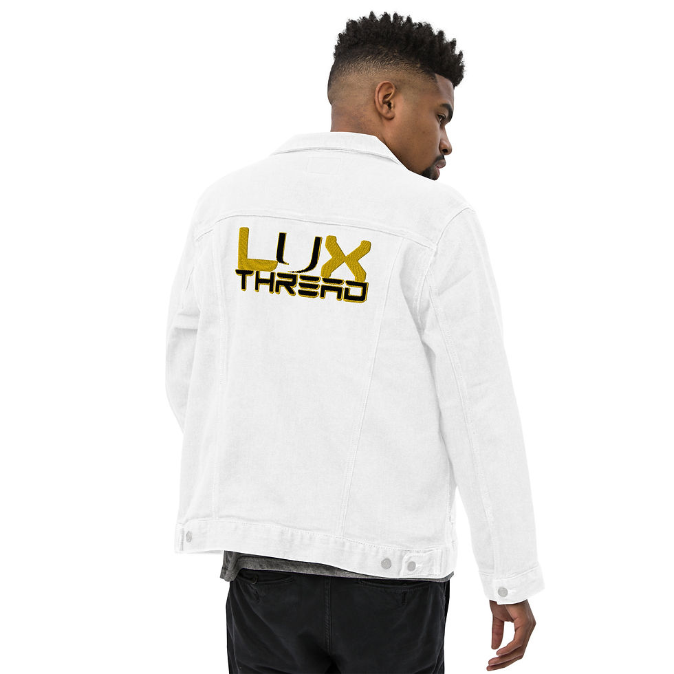 Thumbnail: LUX UNLIMITAIRE HIM/HER denim jacket
