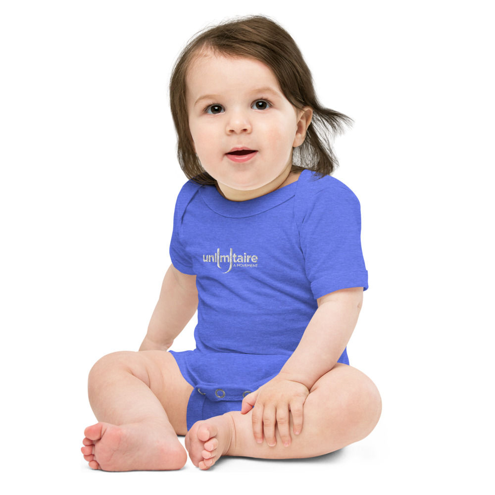 Unlimitaire Movement Baby short sleeve one piece