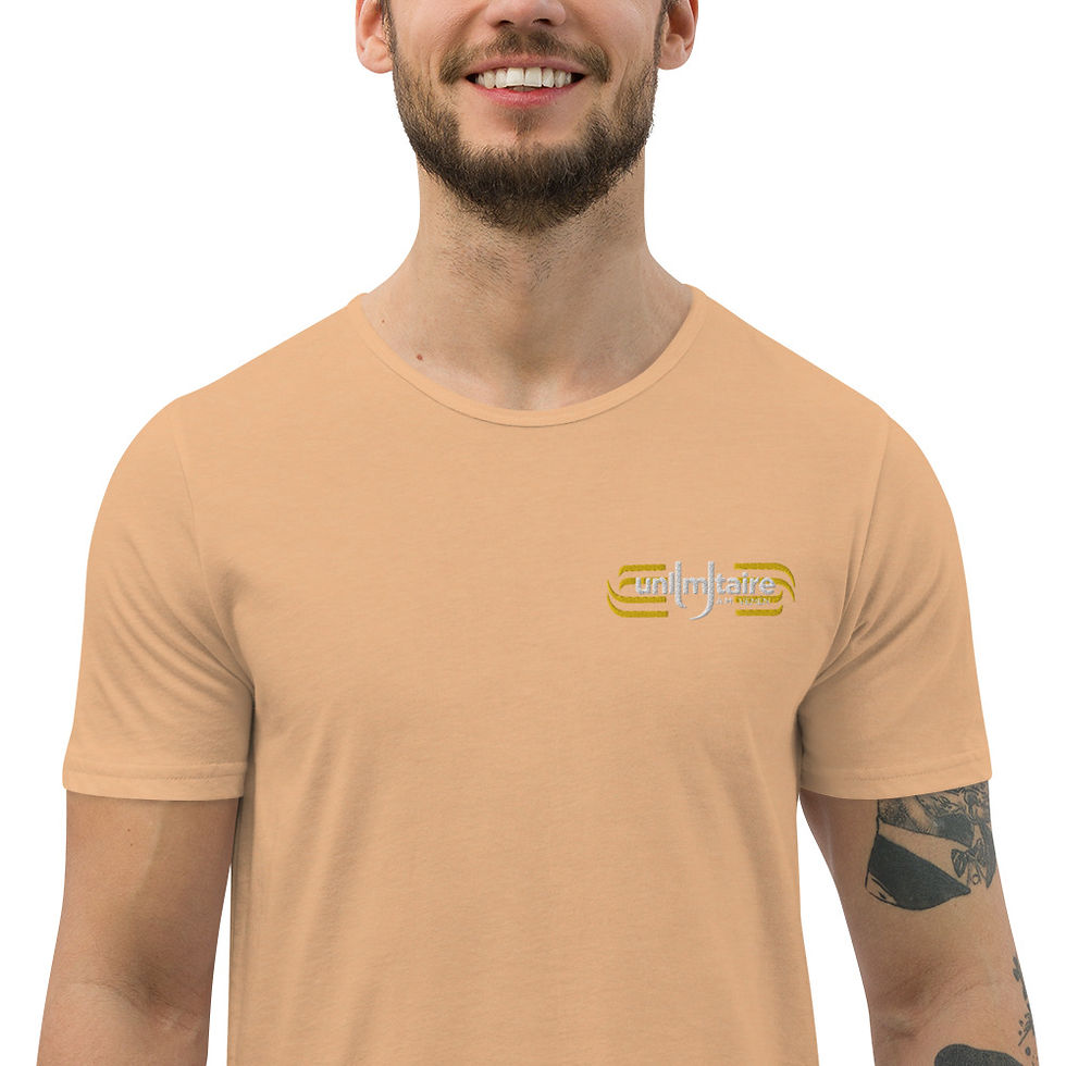 サムネイル： Unlimitaire Curved Hem T-Shirt