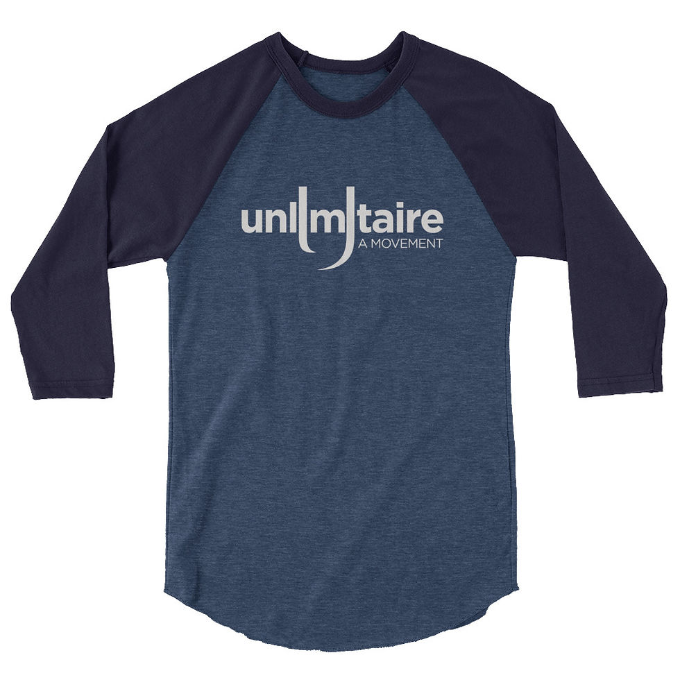 Thumbnail: 3/4 sleeve Unlimitaire shirt