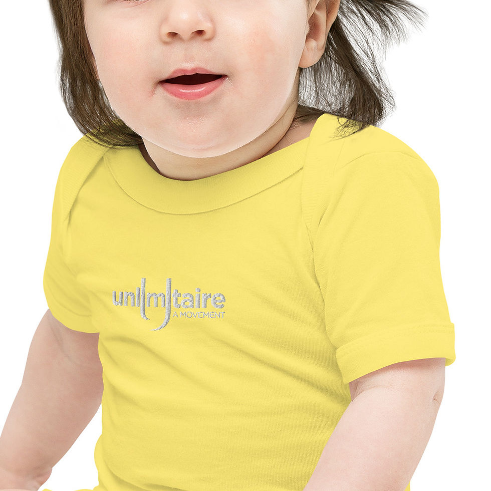 Thumbnail: Unlimitaire Movement Baby short sleeve one piece
