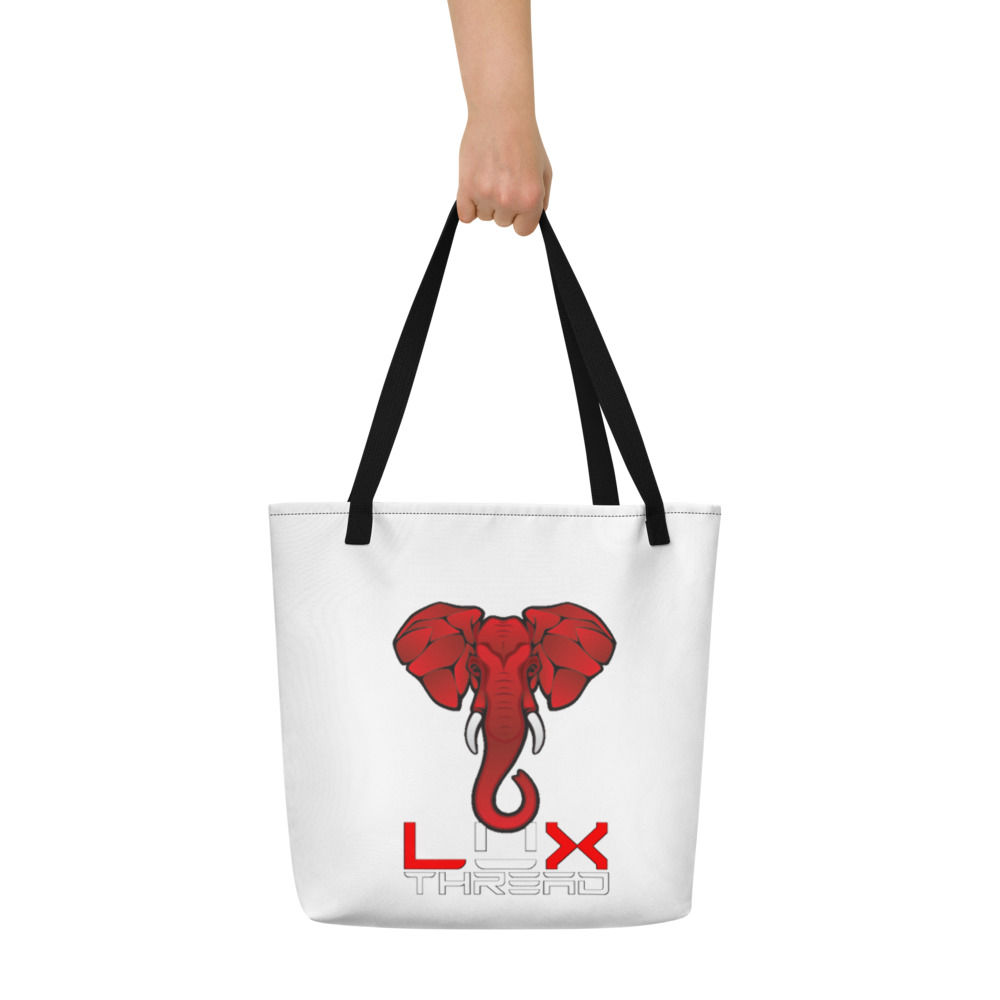 LUX logo Beach Bag