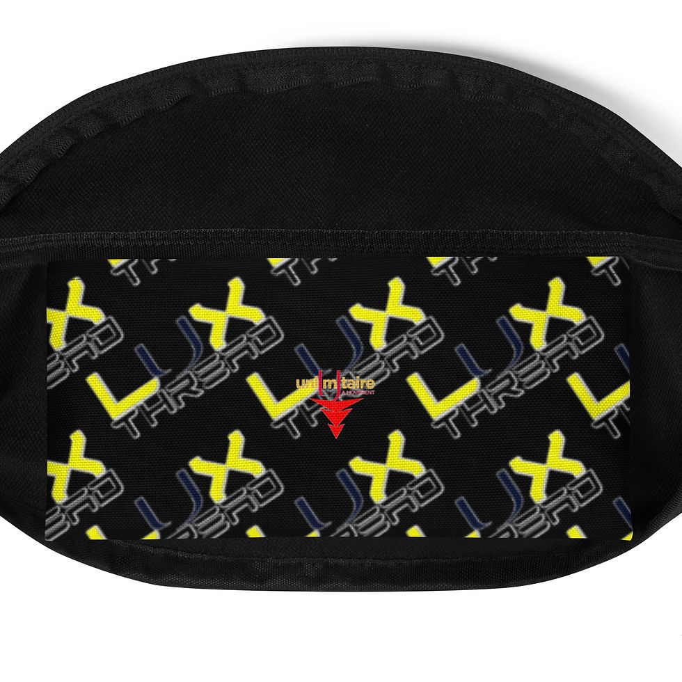 Thumbnail: LUX TRILLI'$ BLKOUT MIX Fanny Pack 
