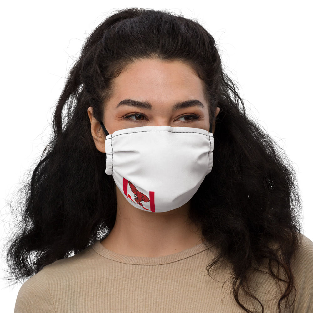 LUX logo face mask