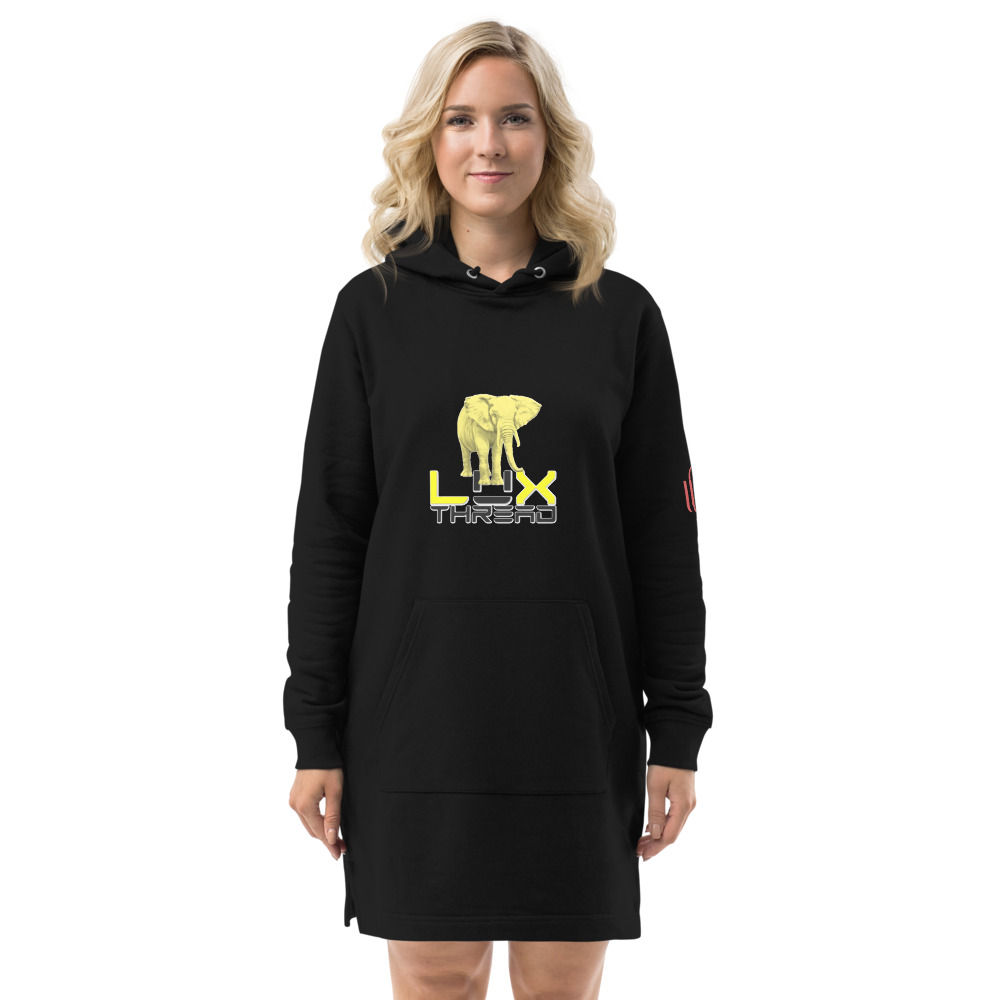 LUXX logo Hoodie dress