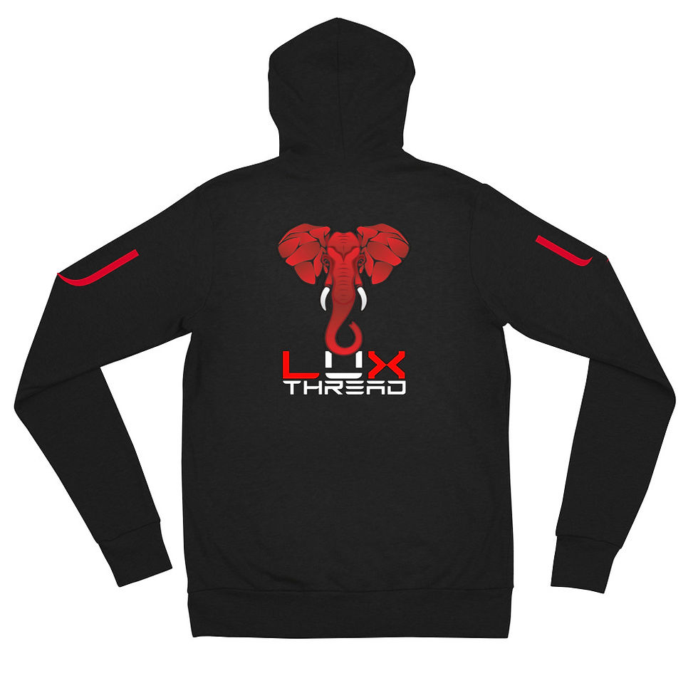 Thumbnail: Unisex zip LUX hoodie